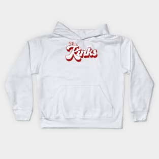 The Kinks  / Retro Faded Style Kids Hoodie